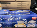 RÓŻA- TOPOWANA- ROZA-COFFEE-SET-ZESTAW-KAWOWY-FILIZANKI-FILIŻANKI-CERAMIKA-TULOWICE-TUŁOWICE-CERAMICS-POTTERY-POLISH-VIBES-GIfT-GALLERY-CHICAGO