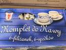 RÓŻA- TOPOWANA- ROZA-COFFEE-SET-ZESTAW-KAWOWY-FILIZANKI-FILIŻANKI-CERAMIKA-TULOWICE-TUŁOWICE-CERAMICS-POTTERY-POLISH-VIBES-GIfT-GALLERY-CHICAGO