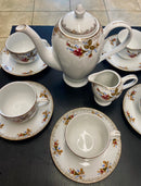 RÓŻA- TOPOWANA- ROZA-COFFEE-SET-ZESTAW-KAWOWY-FILIZANKI-FILIŻANKI-CERAMIKA-TULOWICE-TUŁOWICE-CERAMICS-POTTERY-POLISH-VIBES-GIfT-GALLERY-CHICAGO
