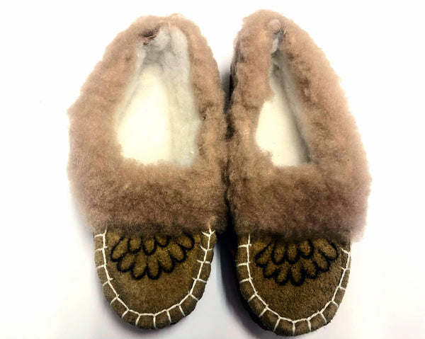 CHILDREN - KIDS-SLIPPERS -SHEEP- WOOL- BAMBOSZE -DZIECIECE- WEŁNIANE- ZIMOWE- KAPCIE- PANTOFLE - POLISH- VIBES- GIFT GALLERY -CHICAGO