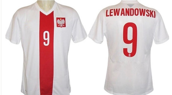 LEWANDOWSKI - Polish Soccer National Team Jersey - KIDS