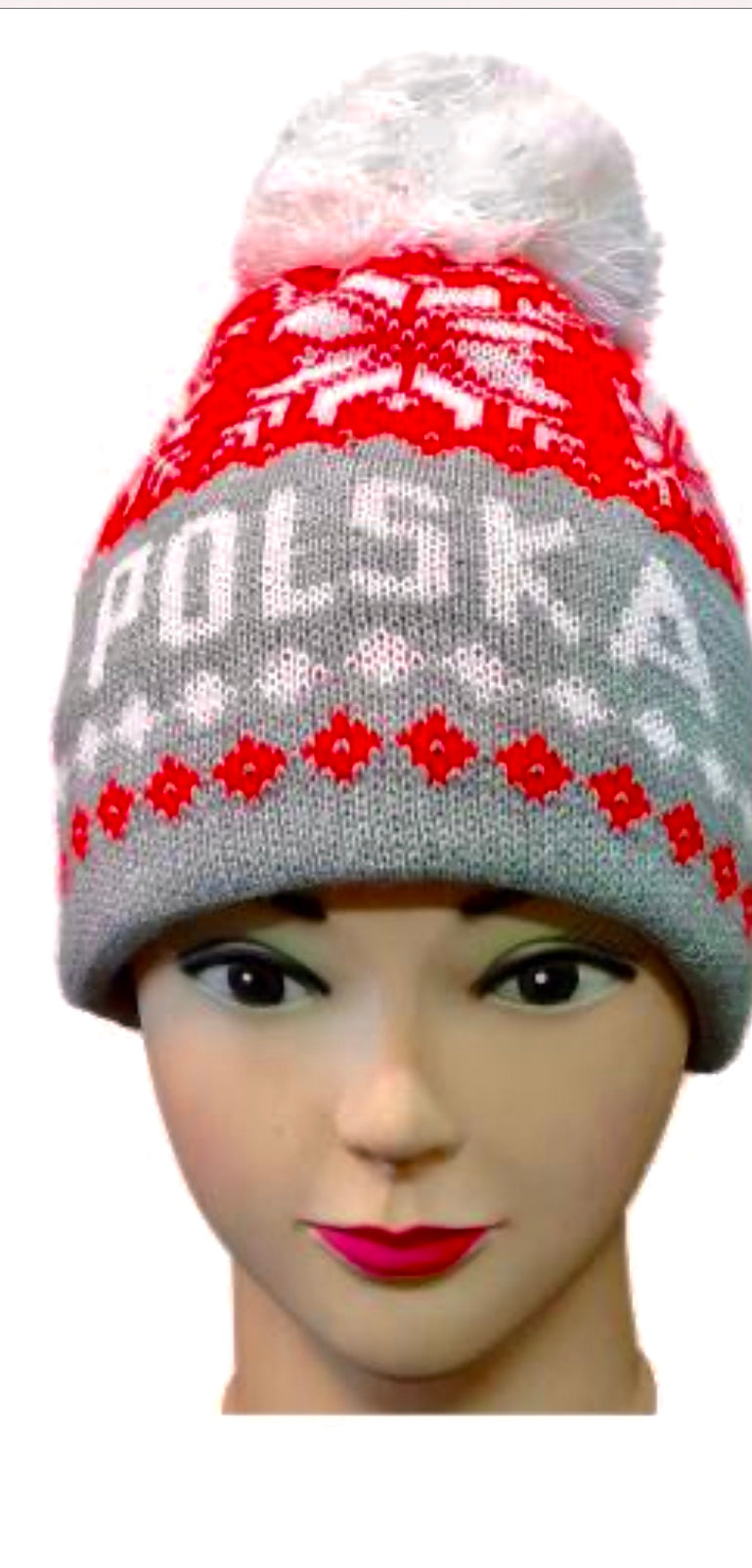 POLSKA-CZAPKA-ŚWIATECZNA-CHRiSTMAS-HAT-WINTER-BEANIES-POLISH-VIBES-GiFT-GALLERY-CHICAGO