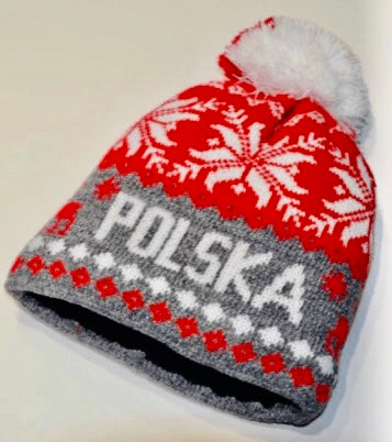 POLSKA-CZAPKA-ŚWIATECZNA-CHRiSTMAS-HAT-WINTER-BEANIES-POLISH-VIBES-GiFT-GALLERY-CHICAGO