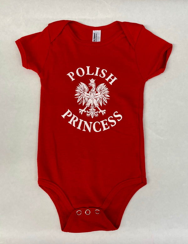 POLISH PRINCESS Onesie - Red