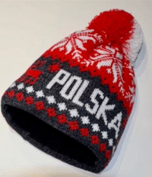 POLSKA-CZAPKA-ŚWIATECZNA-CHRiSTMAS-HAT-WINTER-BEANIES-POLISH-VIBES-GiFT-GALLERY-CHICAGO 