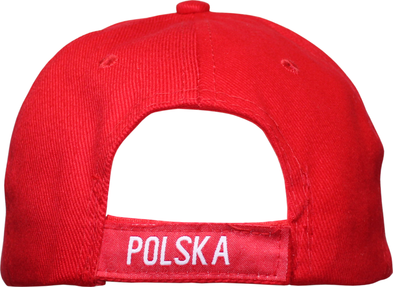 Polish Red and White Embroidered Eagle Hat