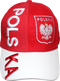 Polish Red and White Embroidered Eagle Hat