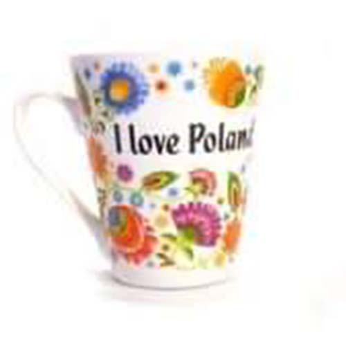 I LOVE POLAND  Folk Coffee Mug