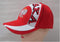 Polska Red and White Embroidered Eagle Hat