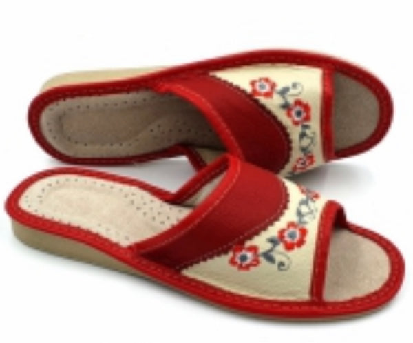 Women’s Leather Slippers