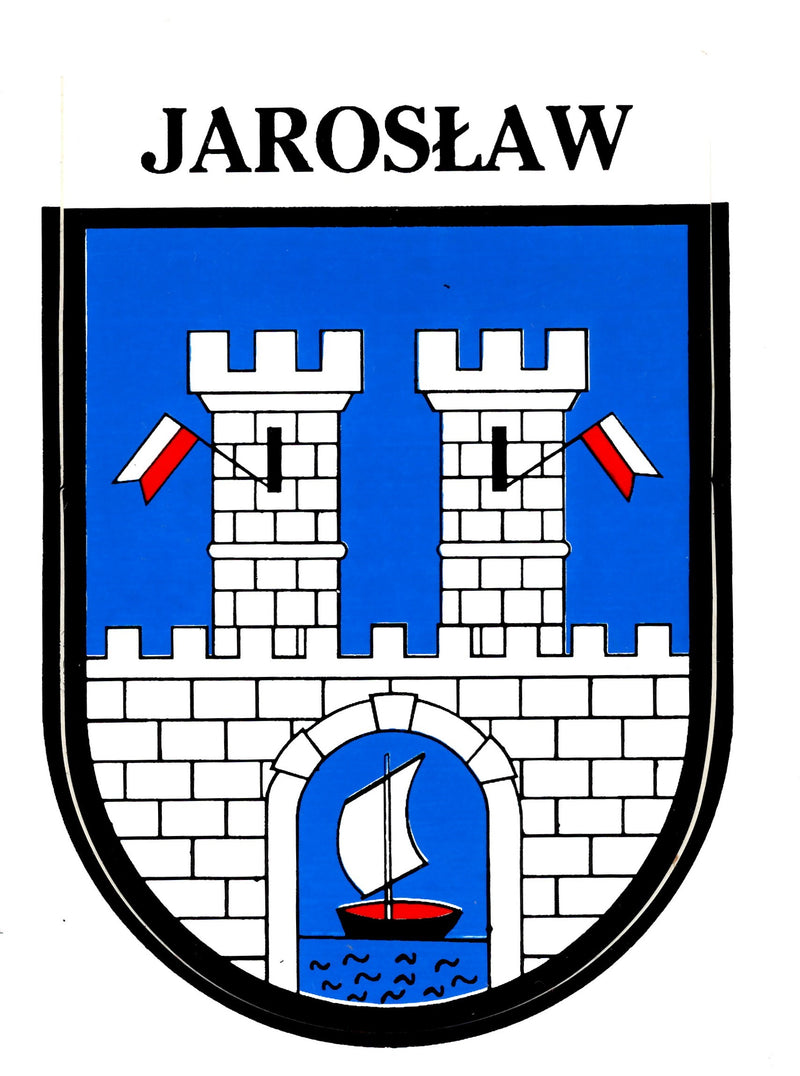 jaroslaw-blue-sticker-miasto-herb-city-naklejka-polska-polish-vibes-gift-gallery-car