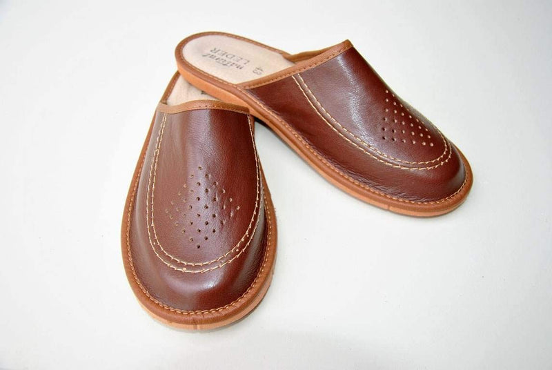 Men's  Leather Slippers