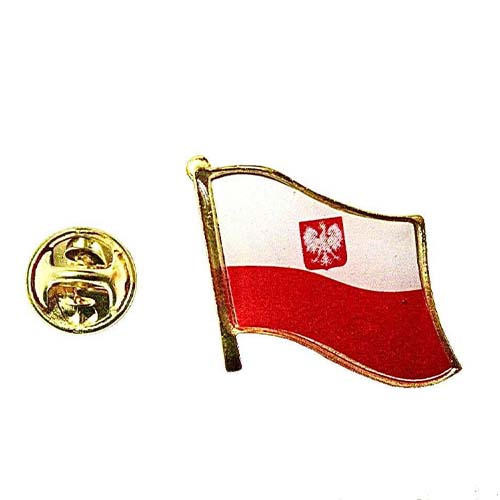 POLISH-FLAG-LAPEL- PIN -POLSKA -FLAGA -SPINKA - PRZYPINKA—BANDERA  -GADZET-PATRIOTYCZNY-POLISH-VIBES-GIFT-GALLERY-CHICAGO