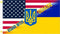 3'X5' USA Stand With Ukraine Trident Flag 100D Rough Tex