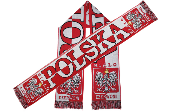 scarf- white- red- eagle-fan-polish-vibes-gift-gallery